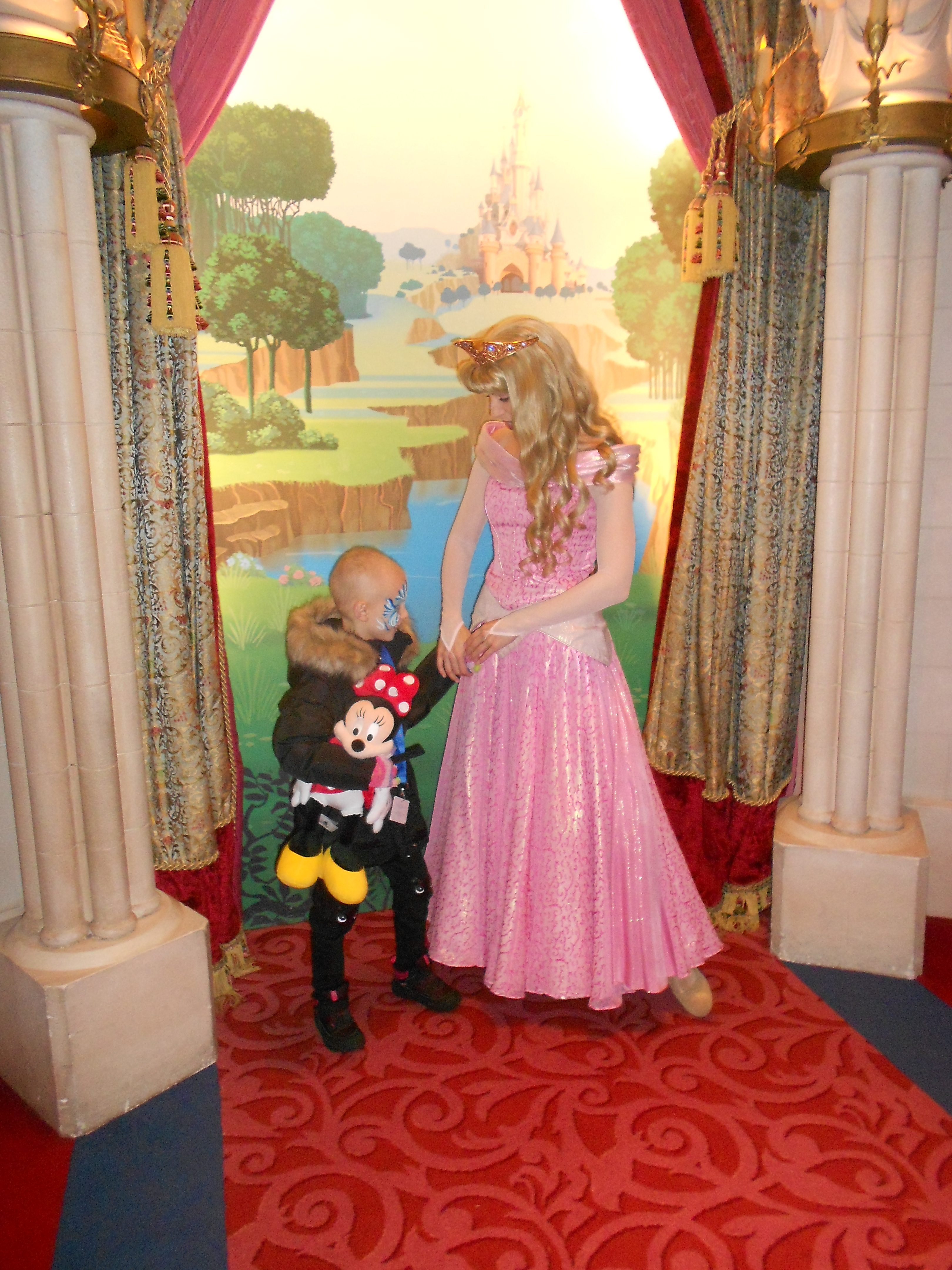 Rencontre avec princesse disney